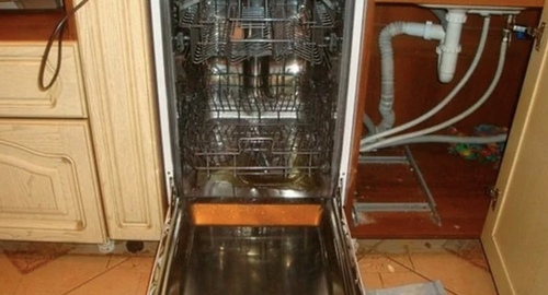 Подключение посудомоечной машины